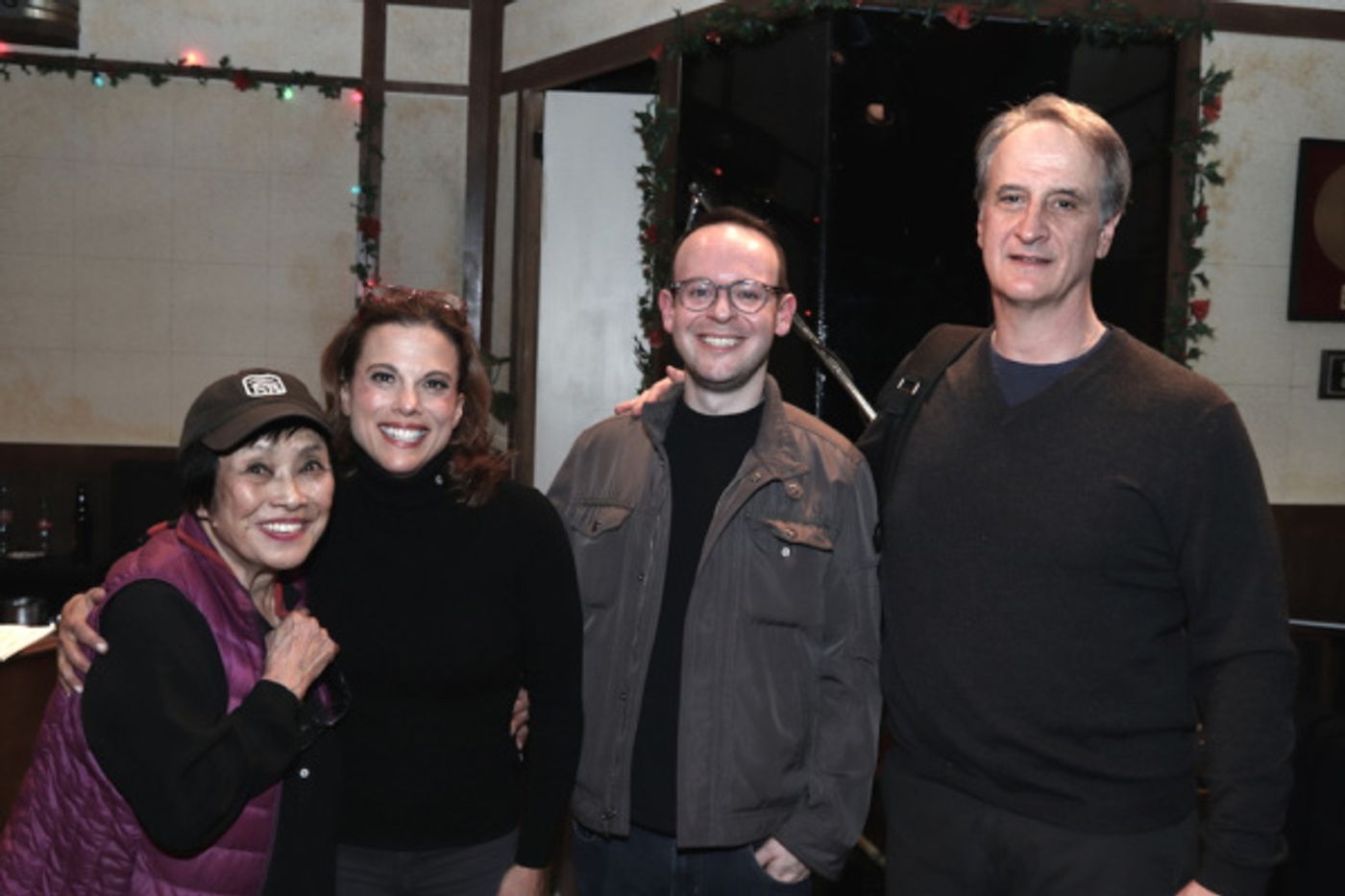 Photo Flash: Pat Suzuki, Jason Robert Brown And Georgia Stitt Visit SMART BLONDE  Image