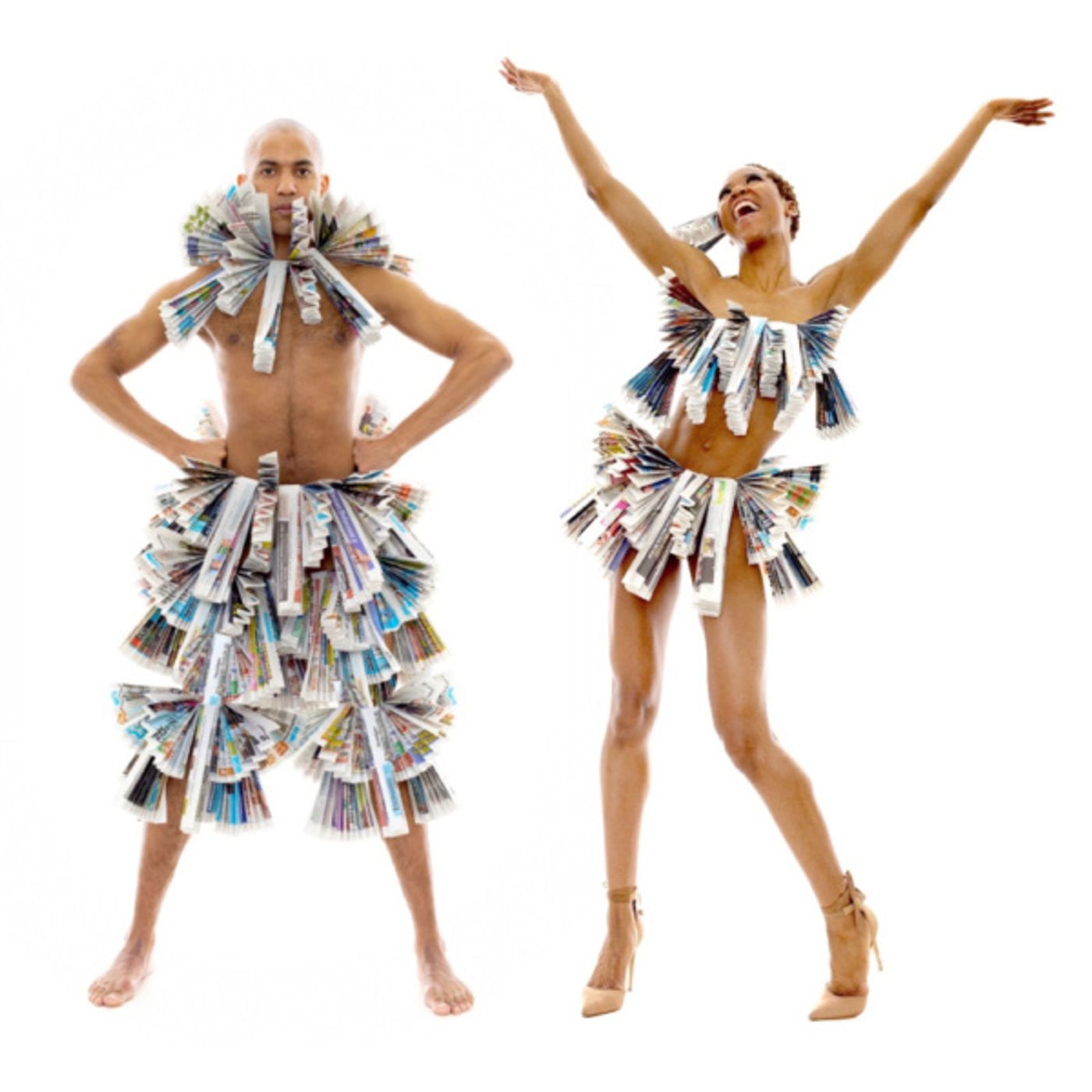 Photo Flash: Broadway Models 'Coutrash Couture' For New Musical REVELATION  Image