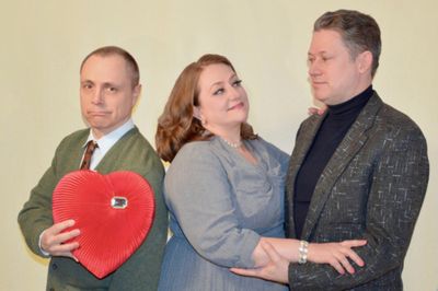 Chris Harcum, Heather E. Cunningham, and Robert Franklin Neill. Photo