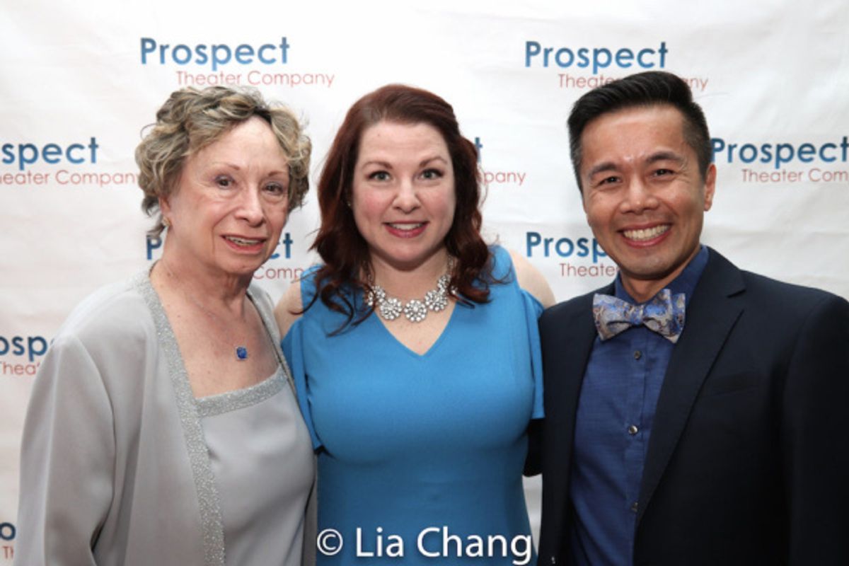 Honorees Harriet Slaughter, Michelle McGorty and Steven Eng at 