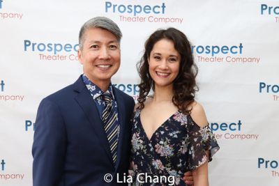 GOLD MOUNTAIN creator Jason Ma with Ali Ewoldt.  Photo