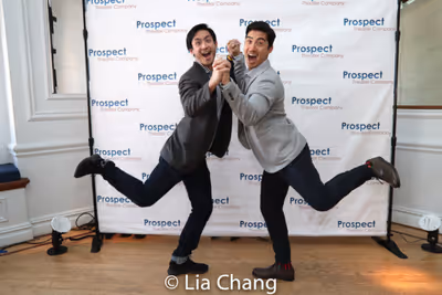 Hansel Tan, who will star in Timothy Huang''s AMERICAN MORNING, with Devin Ilaw Photo