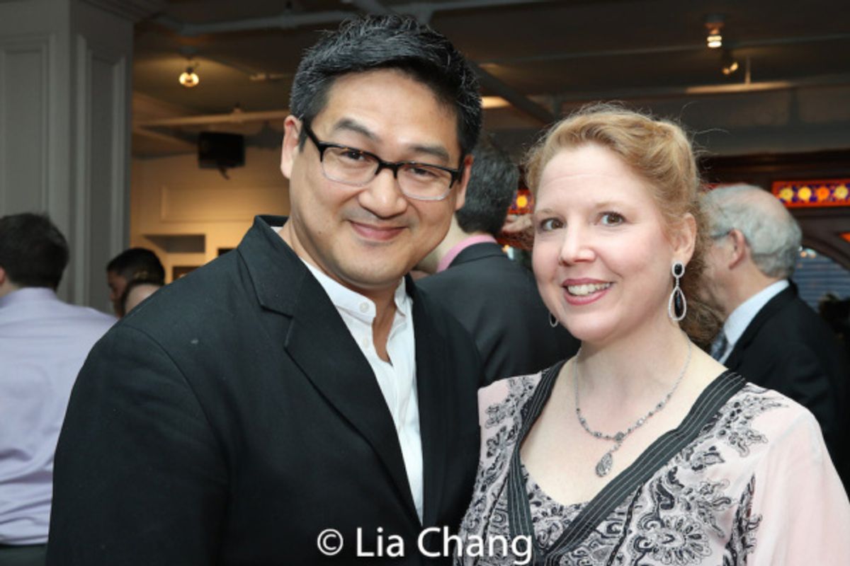 Timothy Huang and Prospect''s Producing Artistic Director Cara Reichel at 