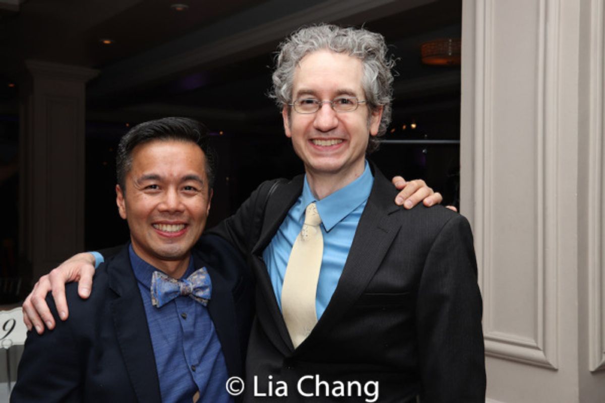 Honoree Steven Eng with Tony Vall s at 