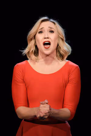 Laura Savage as Cassie Ferguson in A CHORUS LINE from Porchlight Music Theatre @ BroadwayWorld Laura Savage as Cassie Ferguson in A CHORUS LINE from Porchlight Music Theatre Photo