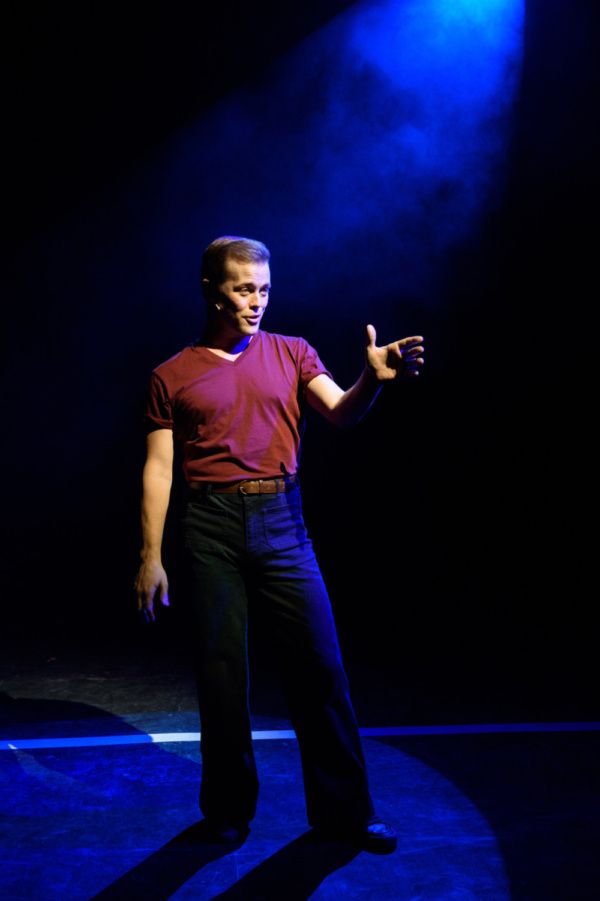 John Marshall Jr. as Don Kerr in A CHORUS LINE from Porchlight Music Theatre Photo