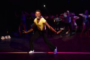 Terrell Armstrong as Richie Walters in A CHORUS LINE from Porchlight Music Theatre Photo