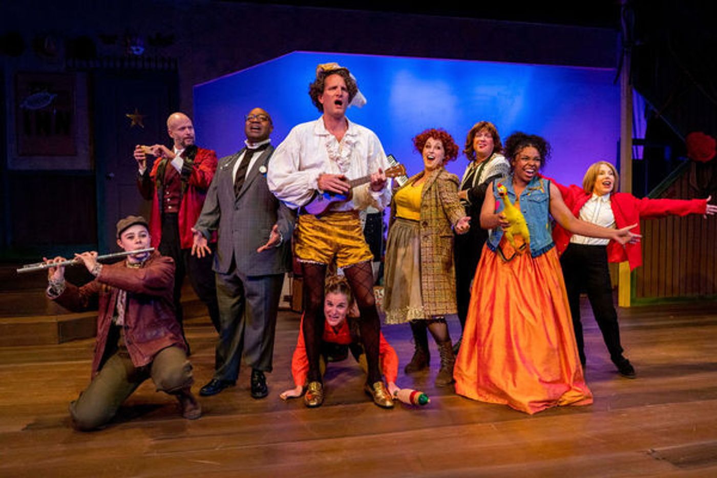 Photo Flash: First Look at THE SERVANT OF TWO MASTERS at New Village Arts  Image