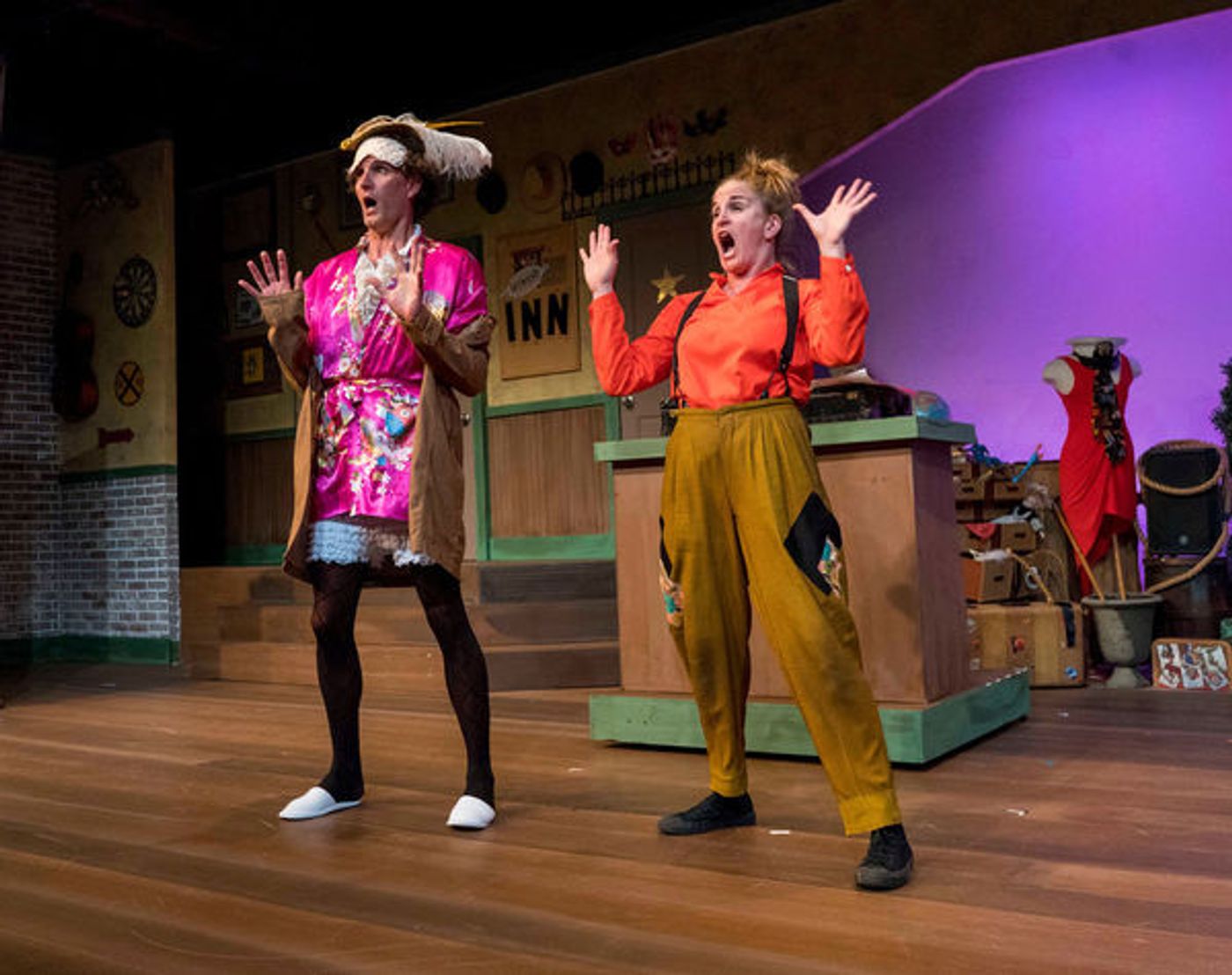 Photo Flash: First Look at THE SERVANT OF TWO MASTERS at New Village Arts  Image