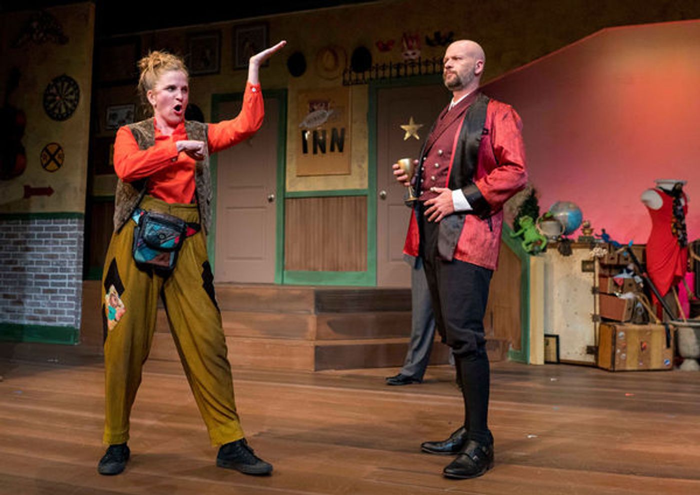 Photo Flash: First Look at THE SERVANT OF TWO MASTERS at New Village Arts  Image