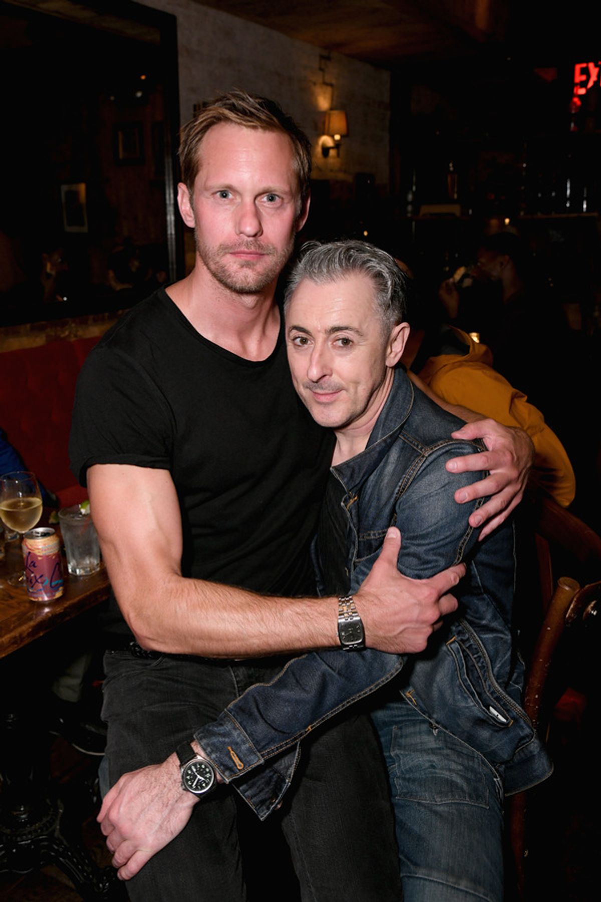 Alexander Skarsgard and Alan Cumming  at 