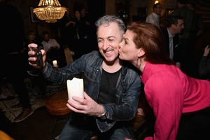 Alan Cumming and Debra Messing @ BroadwayWorld Alan Cumming and Debra Messing Photo