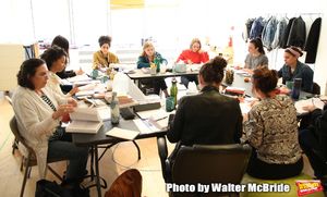 Erica Schmidt with cast Ayana Workman, Isabelle Fuhrman, Sharlene Cruz, Sophia Kelly- Photo