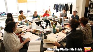 Erica Schmidt with cast Ayana Workman, Isabelle Fuhrman, Sharlene Cruz, Sophia Kelly- Photo