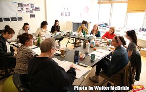 Erica Schmidt with cast Ayana Workman, Isabelle Fuhrman, Sharlene Cruz, Sophia Kelly- Photo