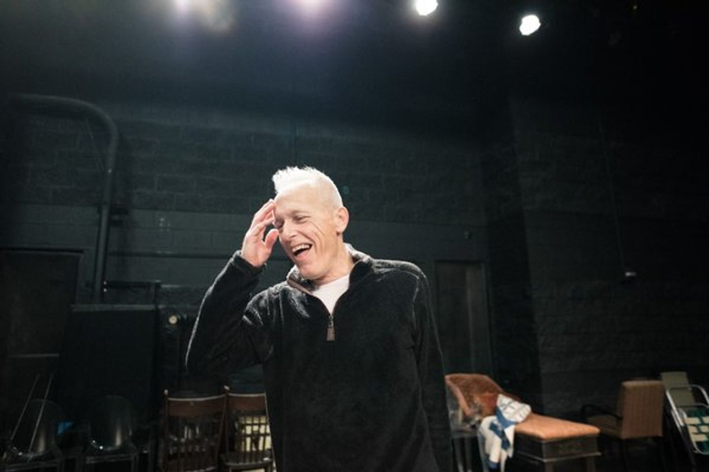 Photo Flash: Get A First Look At HAMLET Rehearsals at Chicago Shakespeare  Image
