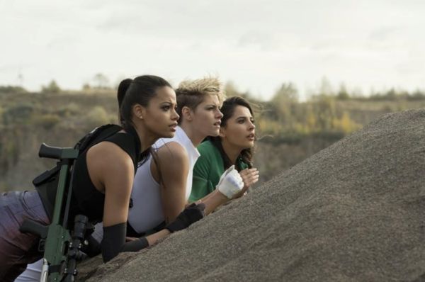 Ella Balinska, Kristen Stewart and Naomi Scott Photo