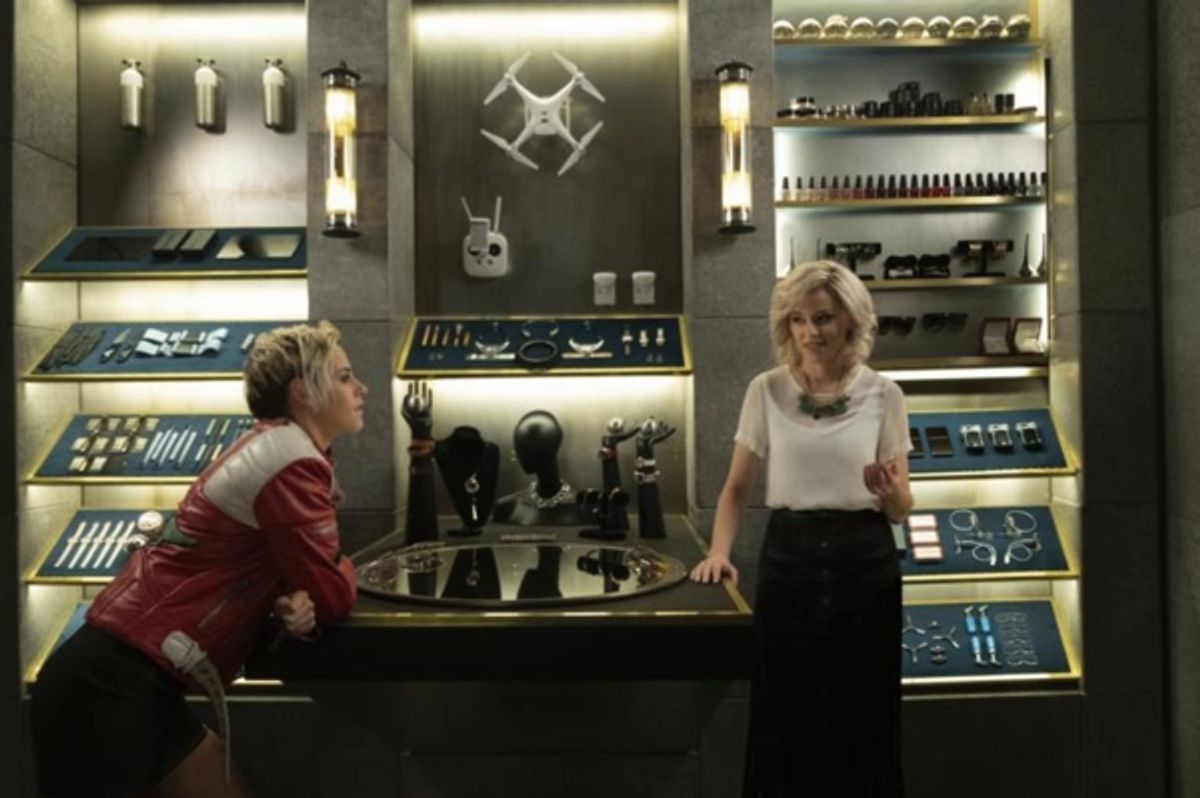 Kristen Stewart and Elizabeth Banks at 