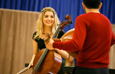 Sydney Shepherd and George Abud Photo