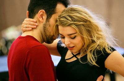 Sydney Shepherd and George Abud Photo