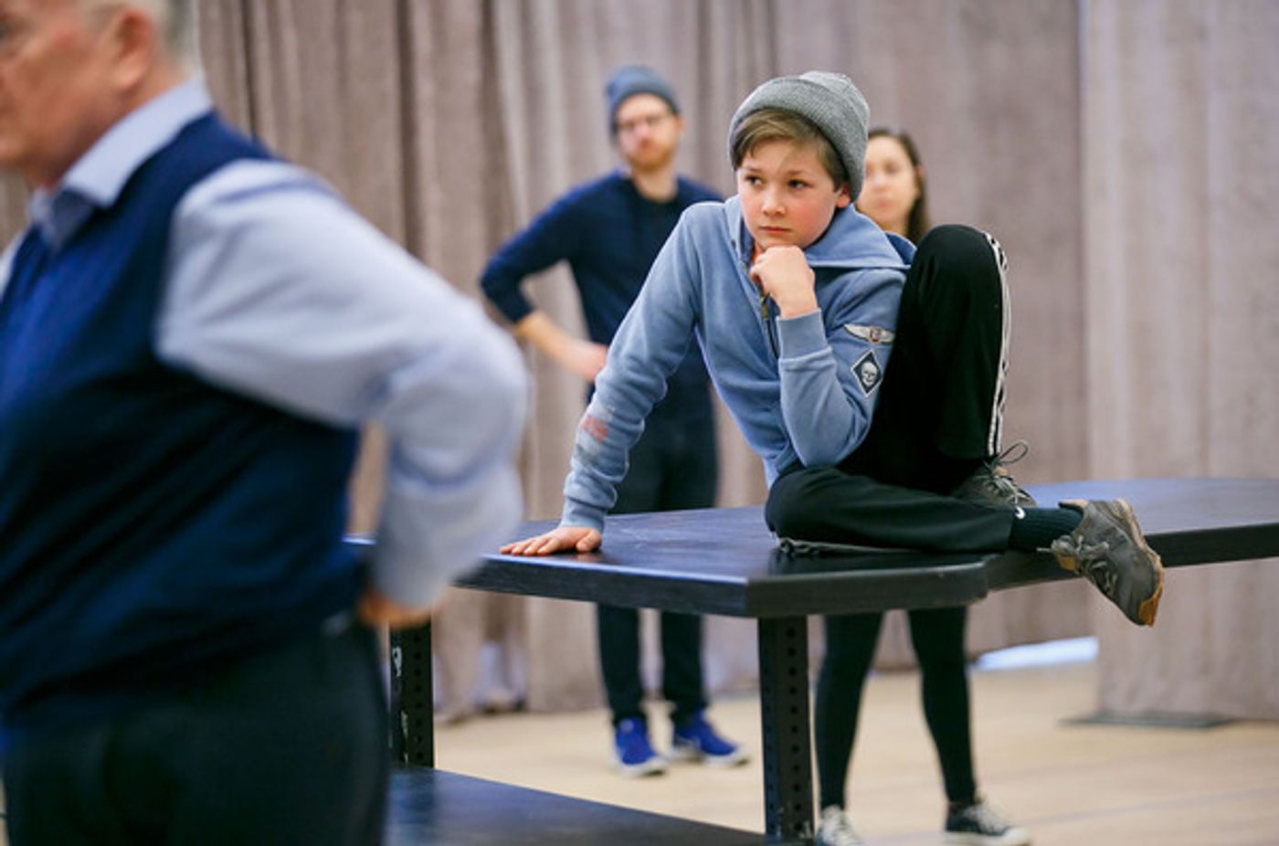 Photo Flash: In Rehearsal with the World Premiere of AUGUST RUSH  Image