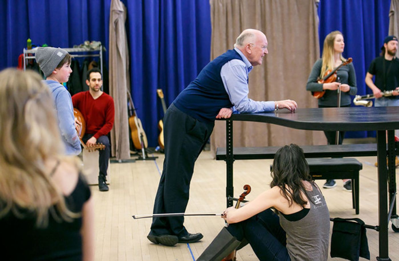 Photo Flash: In Rehearsal with the World Premiere of AUGUST RUSH  Image