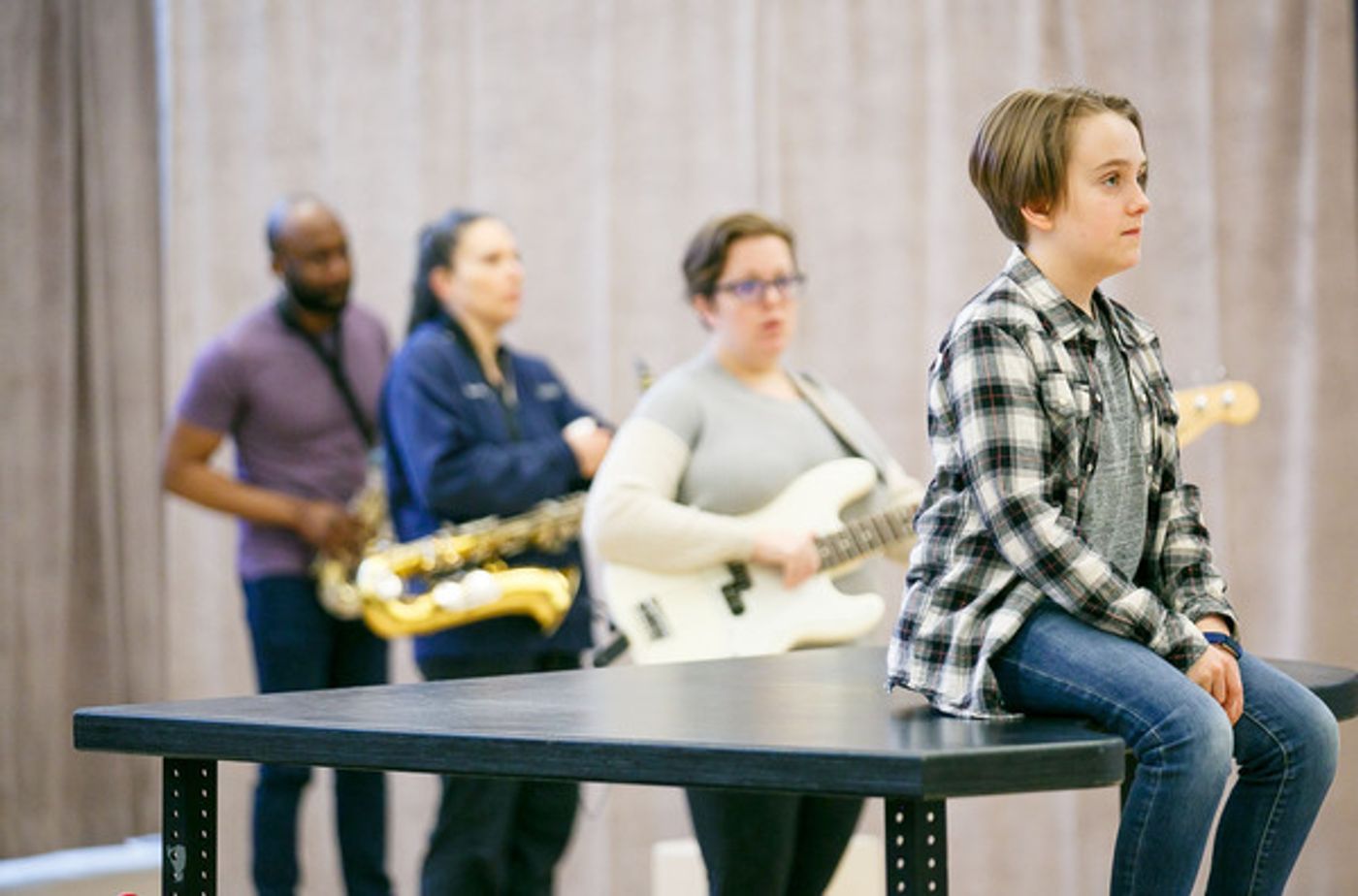 Photo Flash: In Rehearsal with the World Premiere of AUGUST RUSH  Image