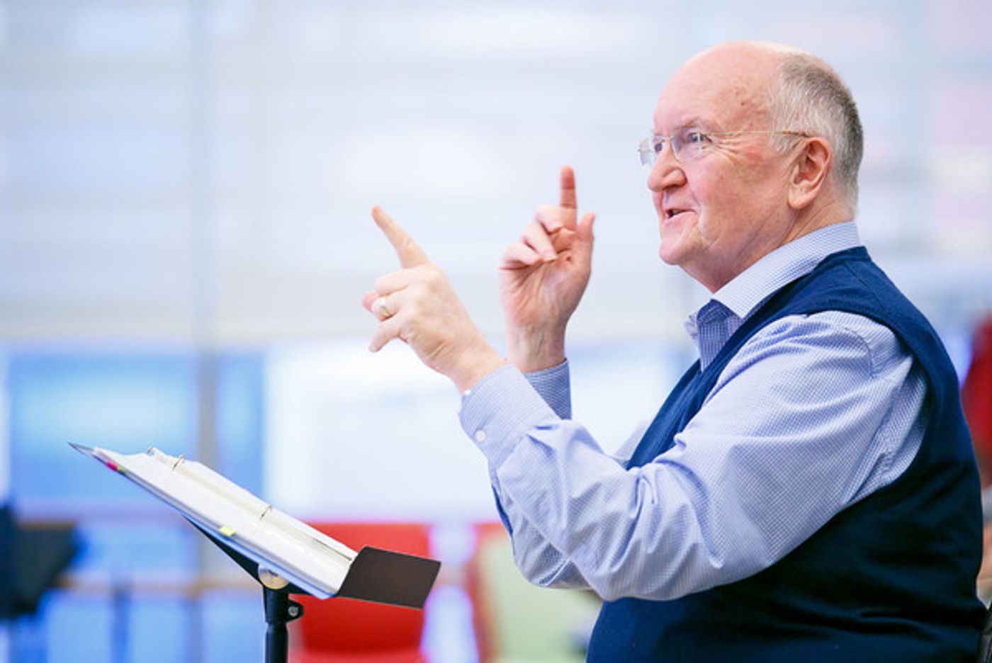 Photo Flash: In Rehearsal with the World Premiere of AUGUST RUSH  Image