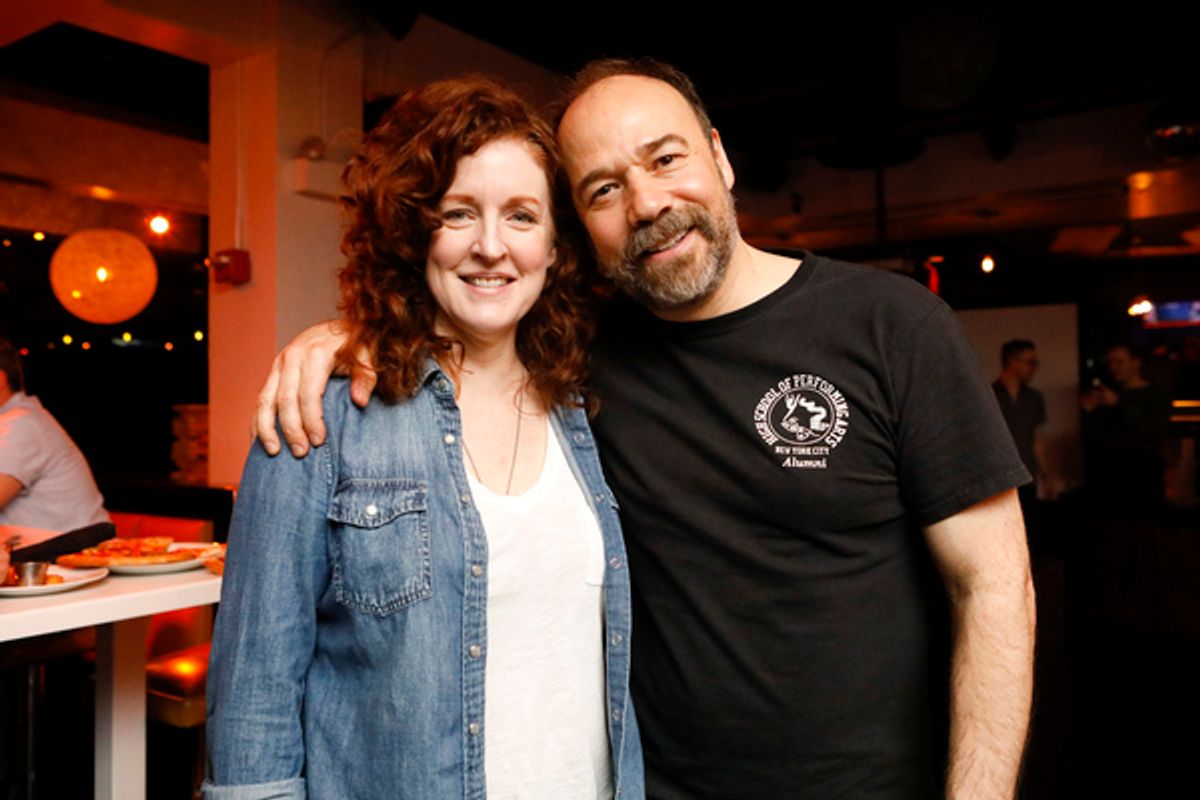 Linda Mugleston and Danny Burstein at 