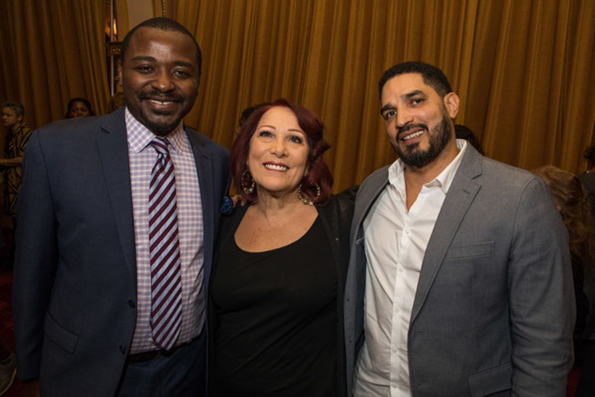 Alvin Ailey American Dance Theatre Artistic Director and 2019 Ruth Page Award Recipient Robert Battle, The Ruth Page Center for the Arts Executive and Artistic Director Venetia Stifler and Ruth Page School of Dance Director Victor Alexander  at 