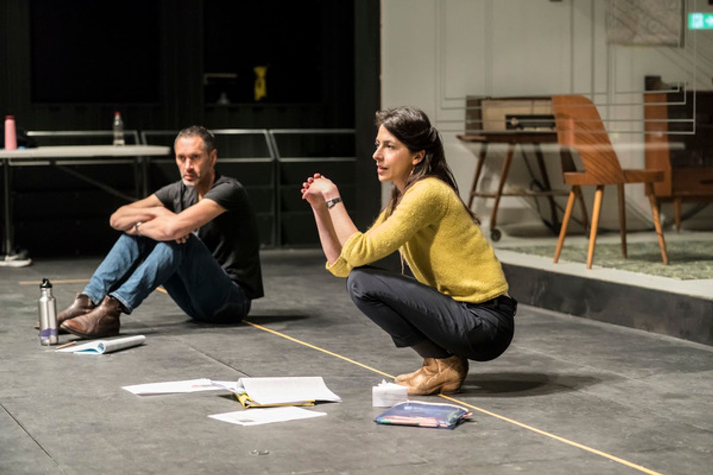 Photo Flash: Inside Rehearsal For ANNA at National Theatre  Image