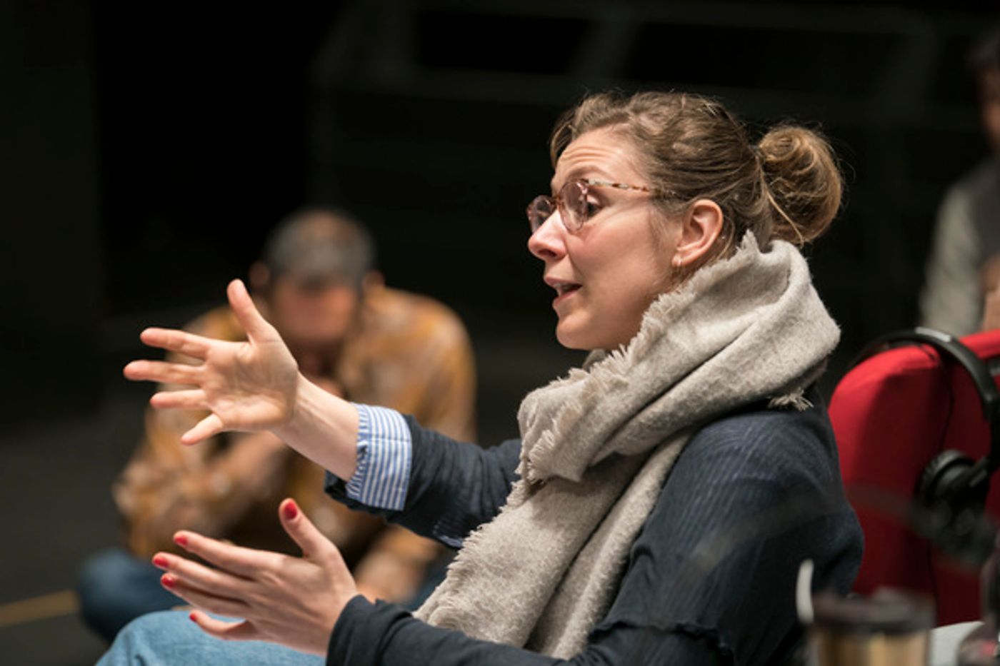 Photo Flash: Inside Rehearsal For ANNA at National Theatre  Image