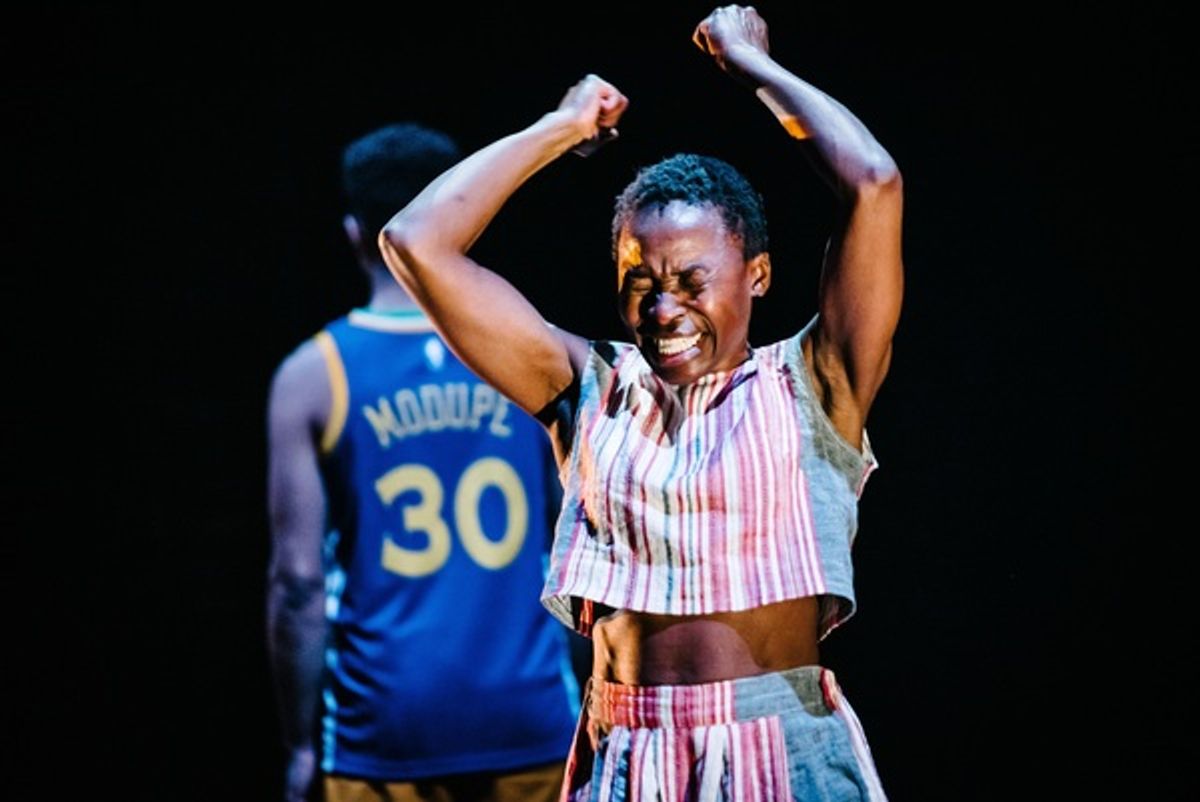 Rakie Ayola and Kwami Odoom at 