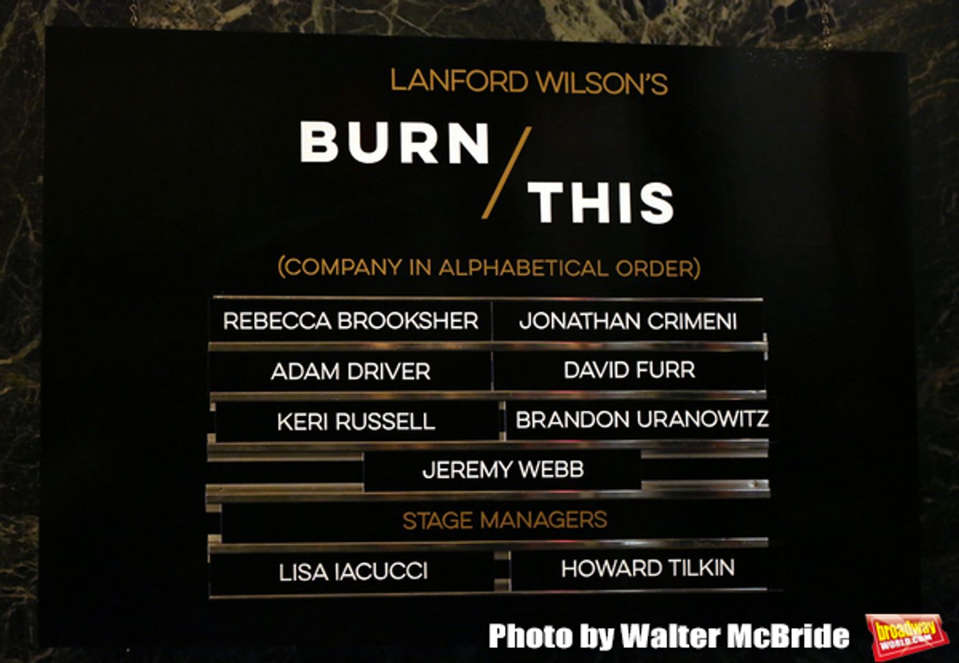 Photo Coverage: BURN THIS Opening Night Celebration: Adam Driver, Keri Russell, and More Take Their Bows!  Image