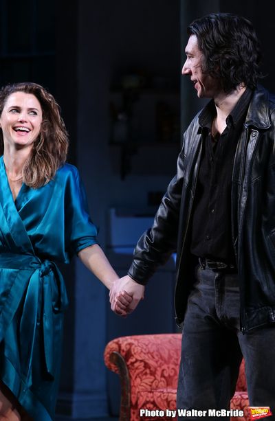 Keri Russell and Adam Driver Photo