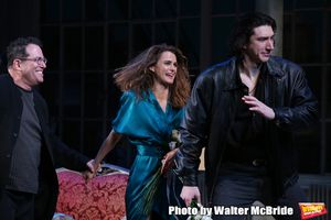 Michael Mayer, Keri Russell and Adam Driver  Photo