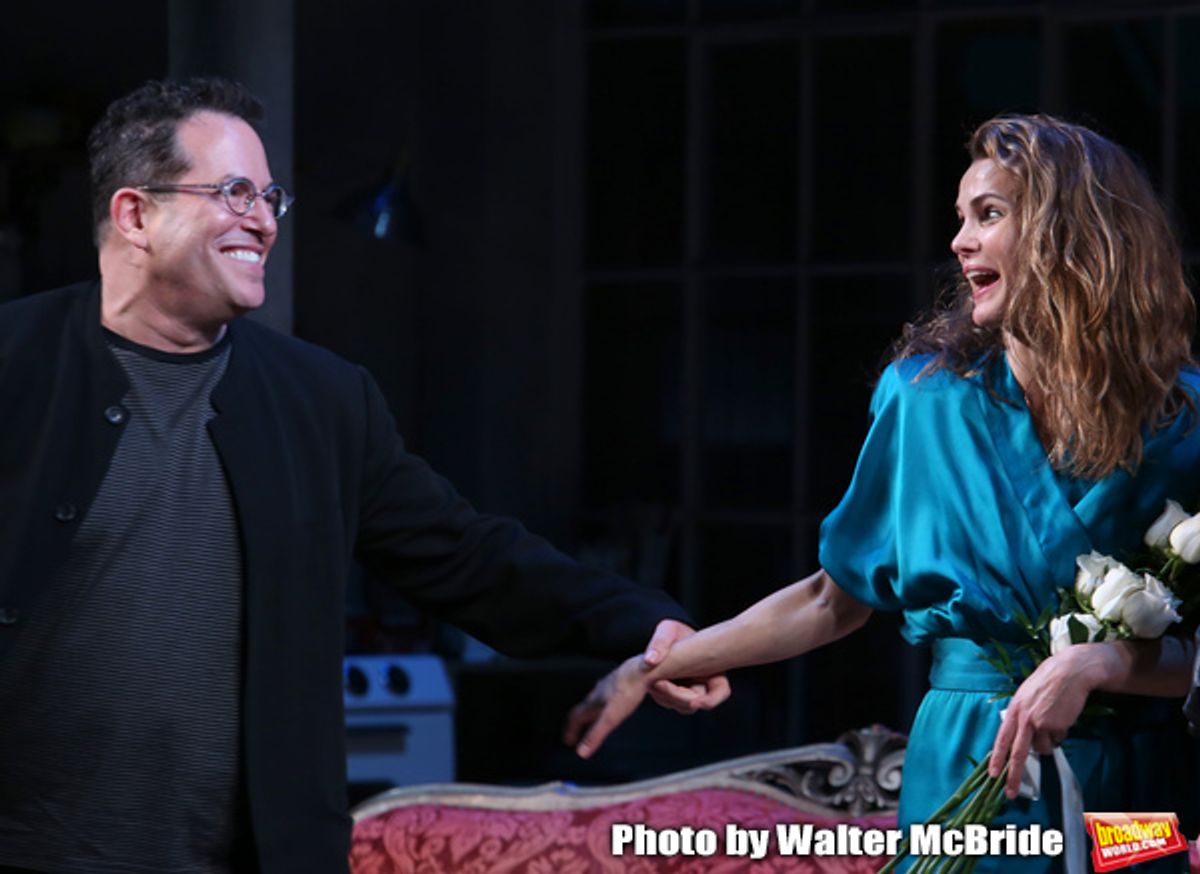 Michael Mayer and Keri Russell at 