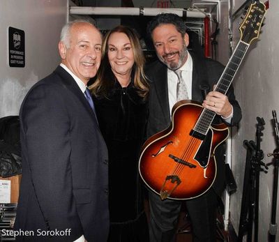 Joseph CEO The Actors Fund, Jessica Molaskey, John Pizzarelli Photo