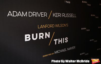 The Broadway Opening Celebration for Landford Wilson's "Burn This"  at Hudson Theatre Photo