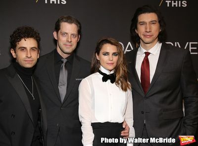 Brandon Uranowitz, David Furr, Keri Russell and Adam Driver  Photo