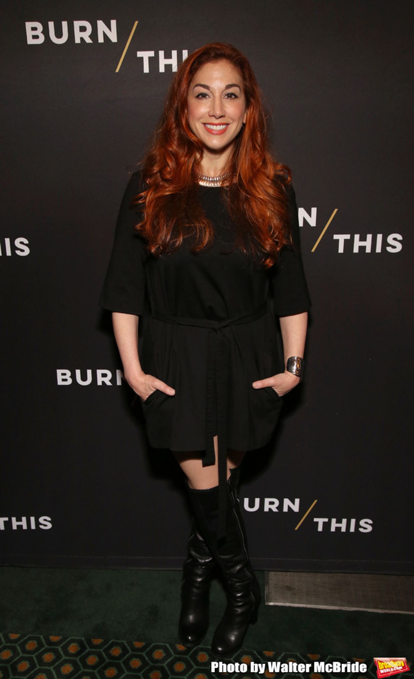 Photo Coverage: Casey Cott, Zachary Quinto, Zach Braff, and More Stars Arrive at Opening Night of BURN THIS  Image