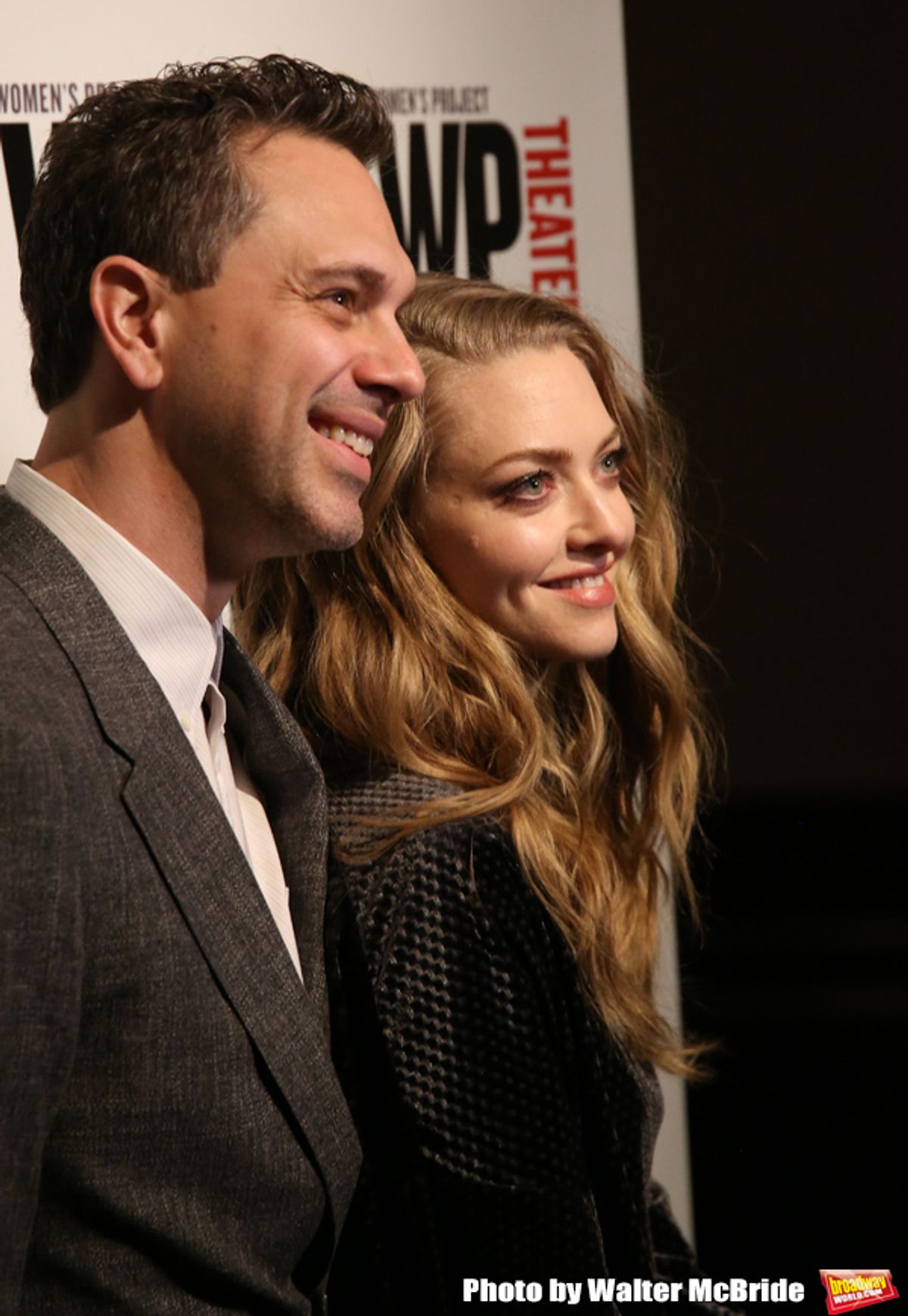 Thomas Sadowski and Amanda Seyfried at 