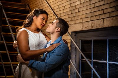Corey Cott, Mikaela Bennett Photo
