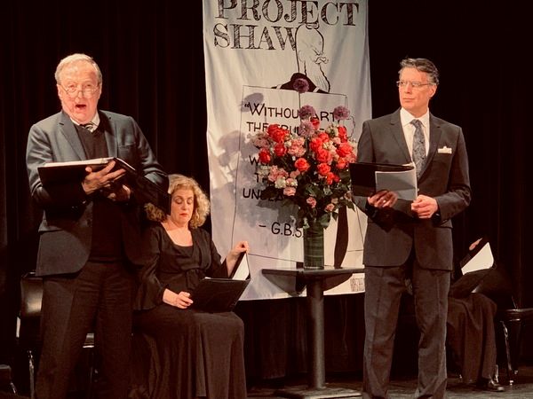 Edward Hibbert, Mary Testa and Robert Cuccioli Photo