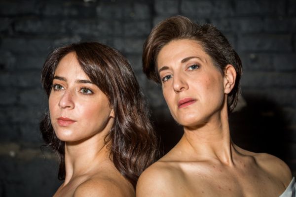 Michaela Shuchman as Chana and Leah Walton as Halina in Arden Theatre Company?s INDEC Photo