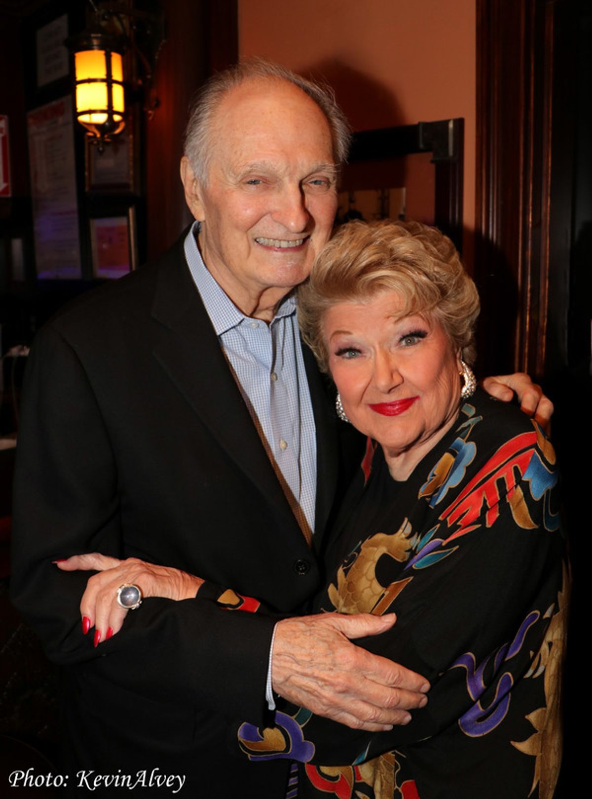 Alan Alda, Marilyn Maye at 