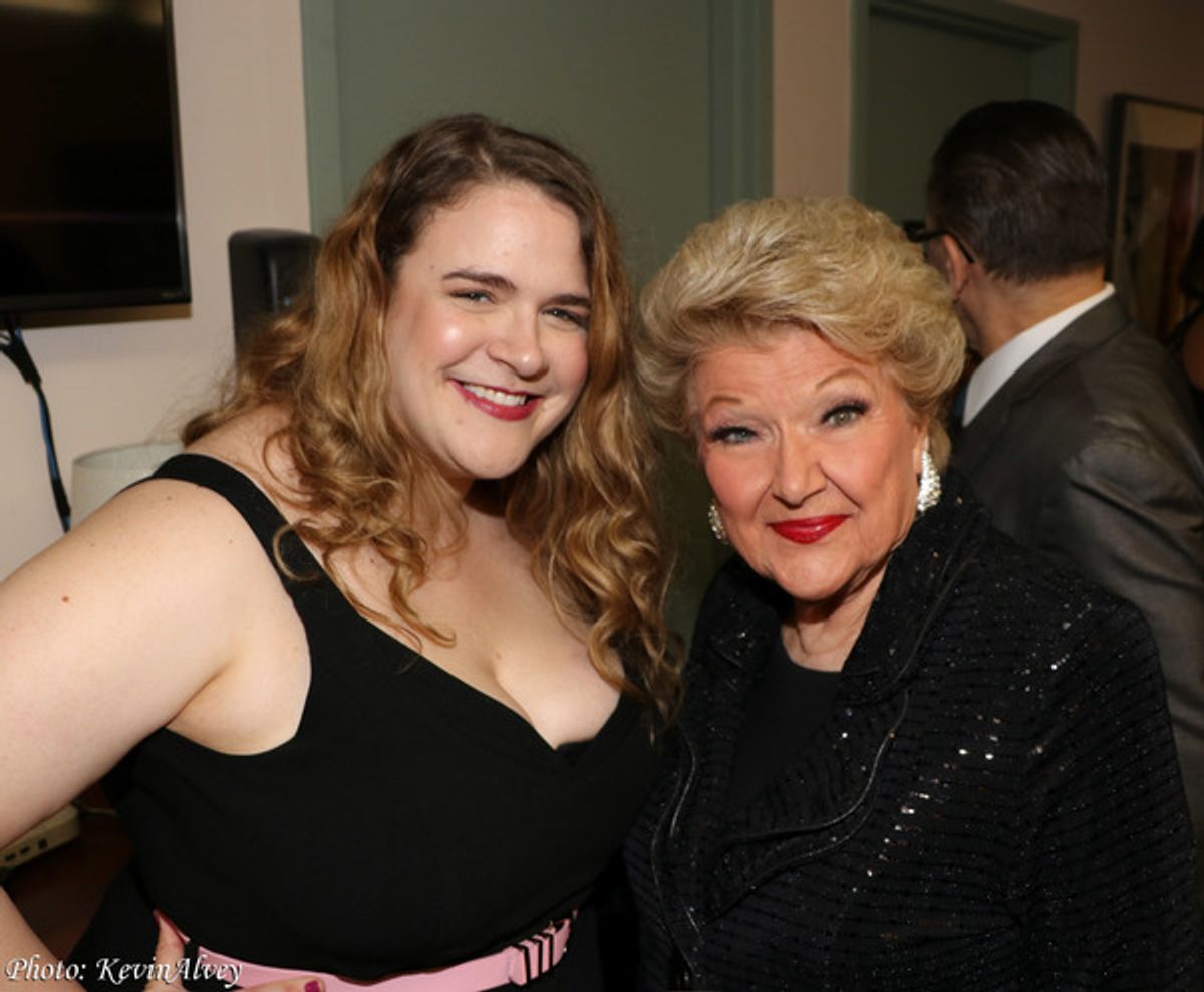 Bonnie Milligan, Marilyn Maye at 