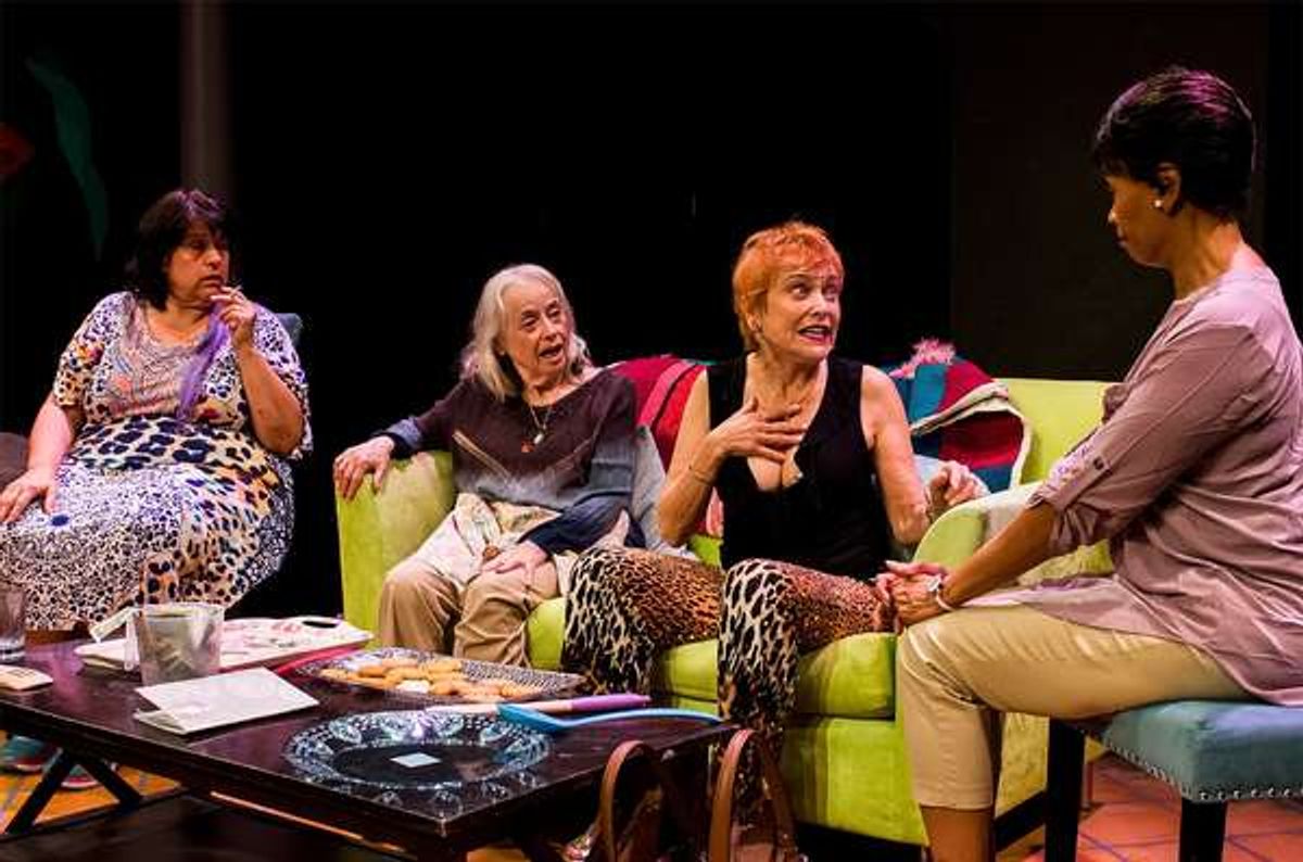 Toni Perrotta, Madonna Magee, Joy Rinaldi, Paulette Dozier
 at 