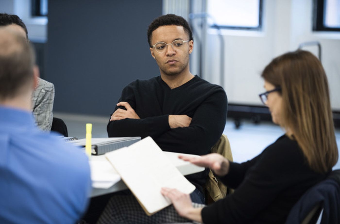 Photo Flash: In Rehearsal with Roundabout's SOMETHING CLEAN  Image