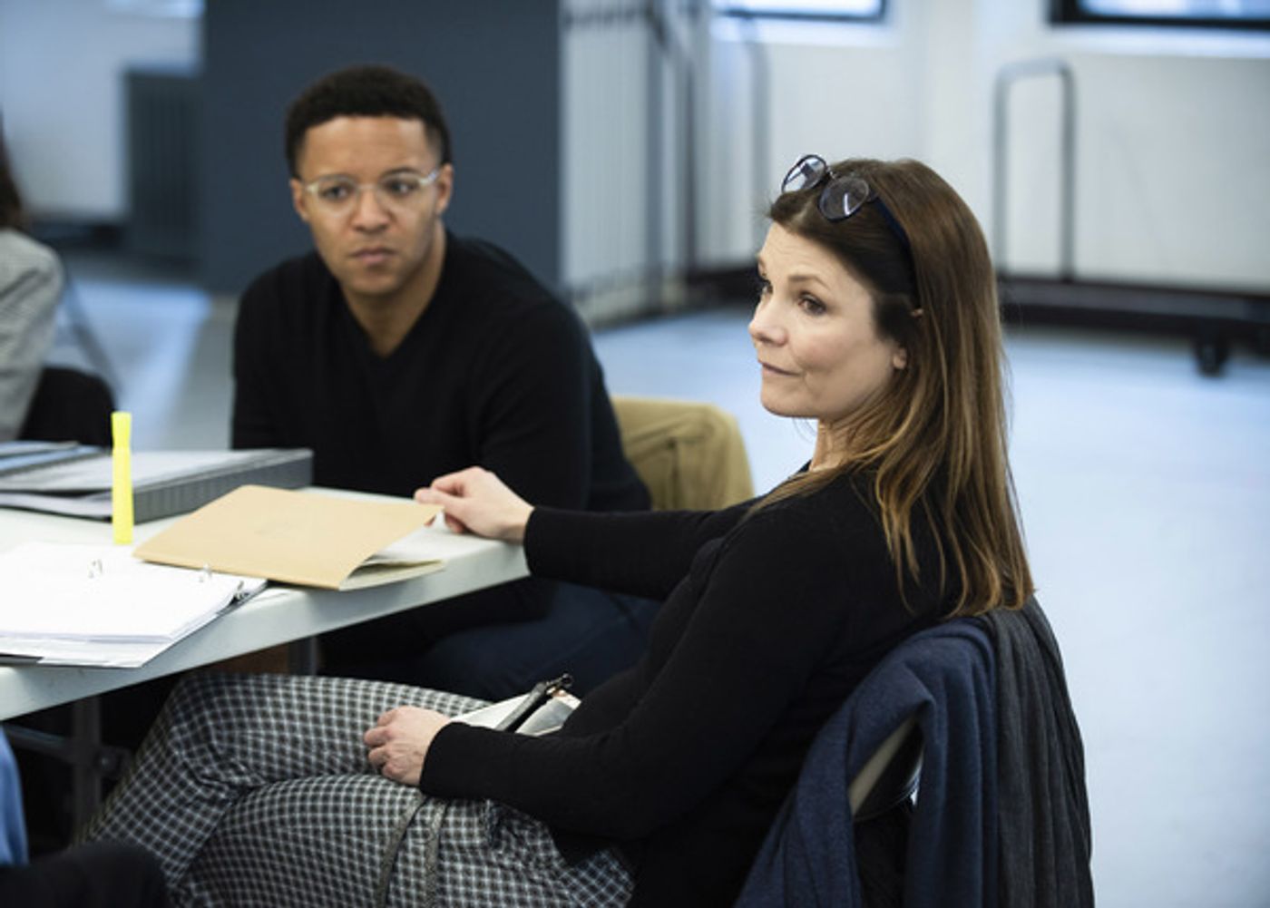 Photo Flash: In Rehearsal with Roundabout's SOMETHING CLEAN  Image